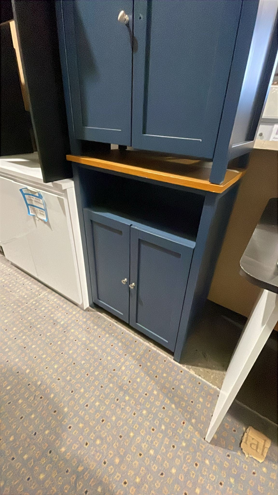 Assembled Livingston Double Unit - Blue